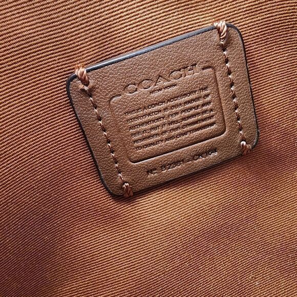 NWT COACH CK164 Rowan Satchel Signature Canvas Hula Hawaiian Print - Picture 7 of 8